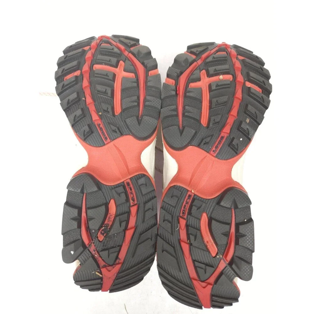 Lowa S-Cruise Mesh Hiking Walking Shoes Woman’s Size 9 Arch-Fit White Orange